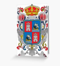 Coat of arms of Campeche (State), Mexico Greeting Card