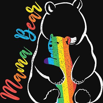 Gift Ideas For LGBT Mother Pride Mama Bear Mother Day 3D Unisex