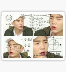 Yoongi meme Sticker