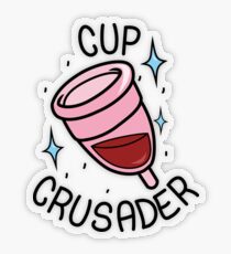 Cup Crusader Transparent Sticker