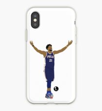 Joel Embiid 'The Process' Minimalist Art // Phone cases, shirts, stickers and more iPhone Case