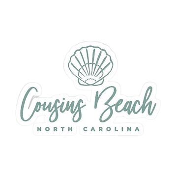 "Cousins Beach North Carolina" Sticker By Anandalr | Redbubble