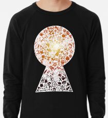 Kingdom Hearts - Keyhole (orange) Lightweight Sweatshirt