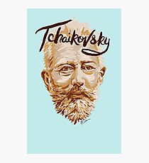 Lámina fotográfica Tchaikovsky - compositor de música clásica