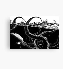 Kraken Rules the Sea Canvas Print