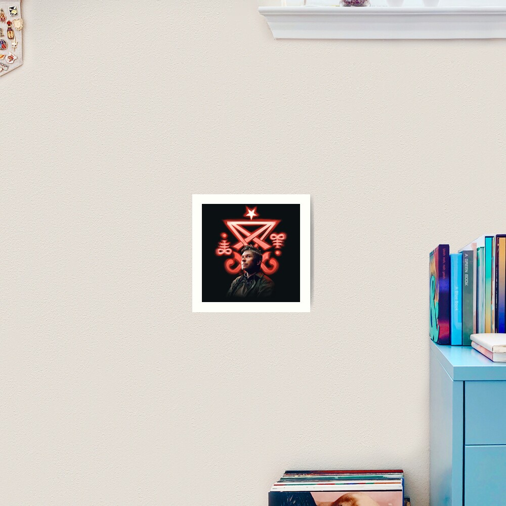 Lucifer Supernatural Digital Painting Art Print