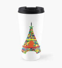 EIFFEL TOWER FANCY Design Gift For Girlfriend Boyfriend Couples Friends Travel Mug