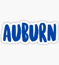 auburn Sticker