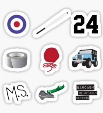 Iconic Stiles (für hellen Hintergrund) Sticker