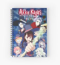 Akko Kagarai and the Seven Words of Arcturus Spiral Notebook