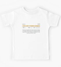 Sacred Shirt of Training (Legendary) Kids Tee