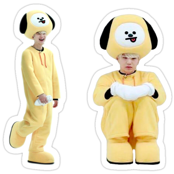  Yoongi BTS Suga BT21  Run ep 38 Chimmy  Cute Costume  