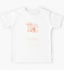 Minimalist Arcanine Pokedex Entry Kids Tee