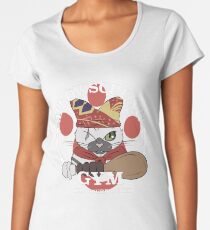 Meowscular Gym Women's Premium T-Shirt