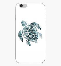 Meeresschildkröte - Türkis Ocean Waves iPhone-Hülle & Cover
