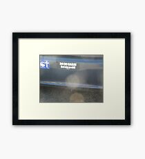 Bumper Sticker Framed Print