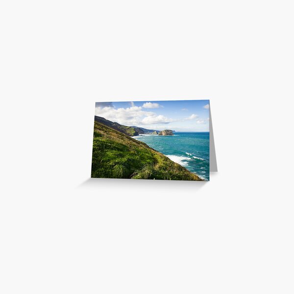 Basque Country coast landscape Greeting Card