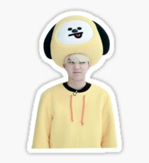 CUTE BTS YOONGI SUGA STICKER (bt21 merch) Sticker