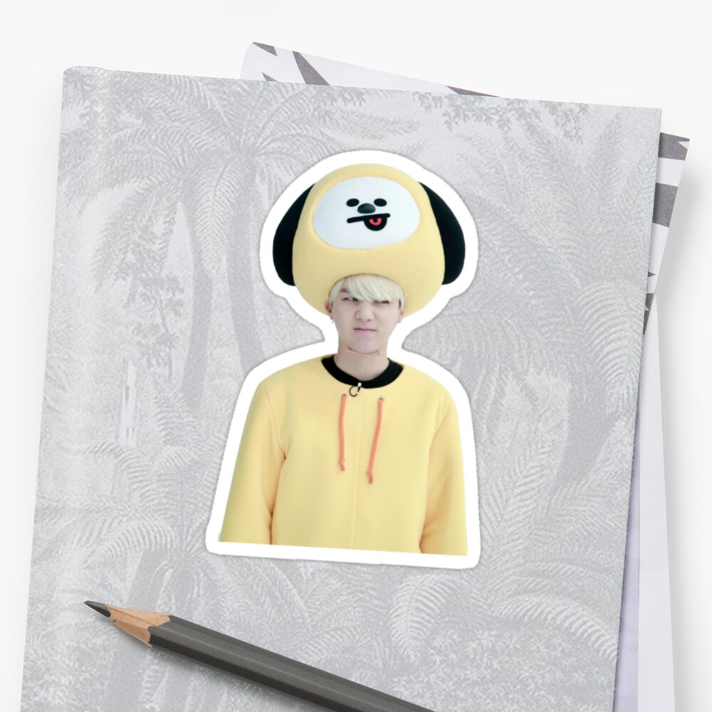 Pegatina  BTS  BUEY YOONGI SUGA STICKER  bt21 merch   de 