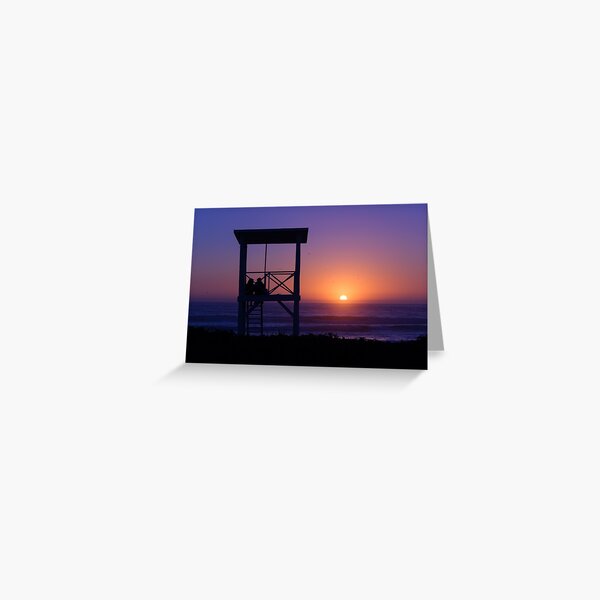 Sunset love Greeting Card