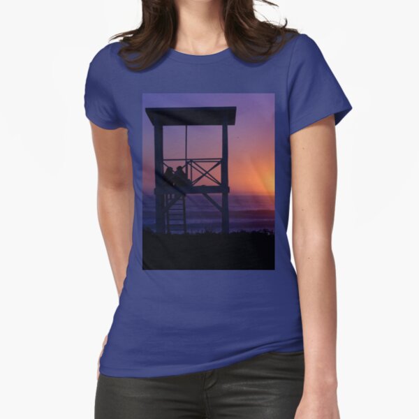 Sunset love Fitted T-Shirt