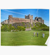 Bamburgh Castle, Northumberland,UK Poster