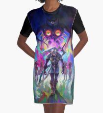 Vestido camiseta Fierce Deity Link & Majora - La leyenda de Zelda: Máscara de Majora 3D