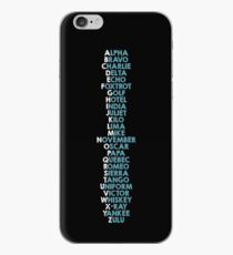 Phonetic Alphabet iPhone Case
