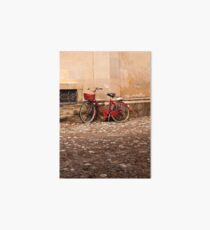 The Red Bicycle Art Board