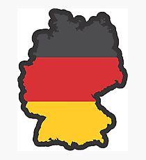 Germany flag Photographic Print