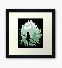 Kite HunterxHunter Framed Print