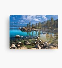 Sandhafen Morgen - Lake Tahoe Metalldruck
