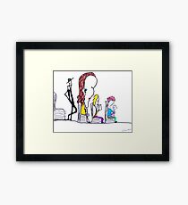 da bus Framed Print