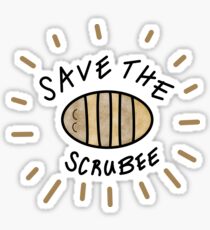 Save the Scrubee Sticker