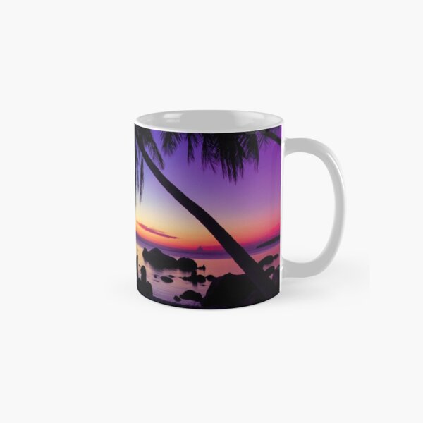 Fantasy sunset landscape Thailand Classic Mug