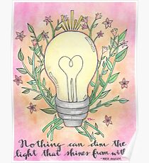 Be the Light Poster