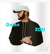 Quinn XCII Word Design Full Body Poster