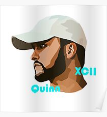 Quinn XCII Head Vector Poster