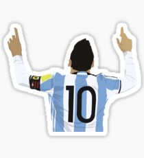 Lionel Messi Aufkleber Sticker