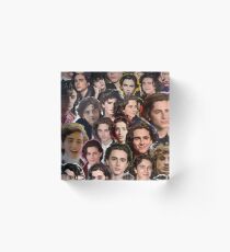 Timothee chalamet Collage Acrylic Block
