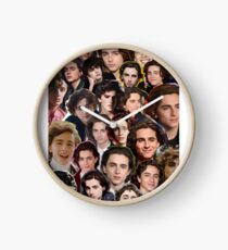 Timothee chalamet Collage Clock