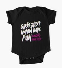 Girls Just Wanna Have Fun Damental Human Rights One Piece - Short Sleeve