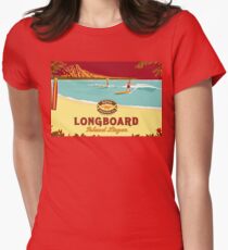 Kona Longboard Women's Fitted T-Shirt