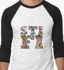 Sticky Fingers Caress Your Soul Logo Men's Baseball ¾ T-Shirt
