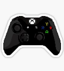 Pegatina Xbox One Black Controller Pixel
