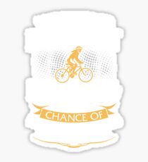 Weekend Forecast Biking With No Chance Of House Cleaning Or Cooking Sticker