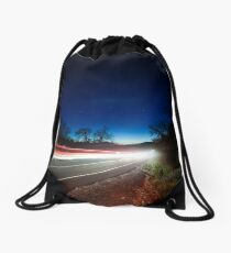 I Drove All Night Drawstring Bag