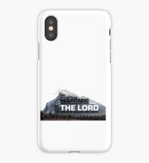 Lift Your Eyes iPhone Case/Skin