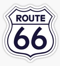 route 66 Sticker