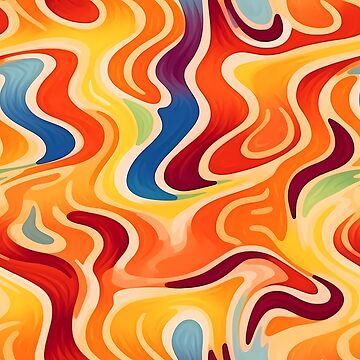 Watercolour Orange & Black Crumple Tie Dye Seamless Pattern Sticker for  Sale by PatternStudios